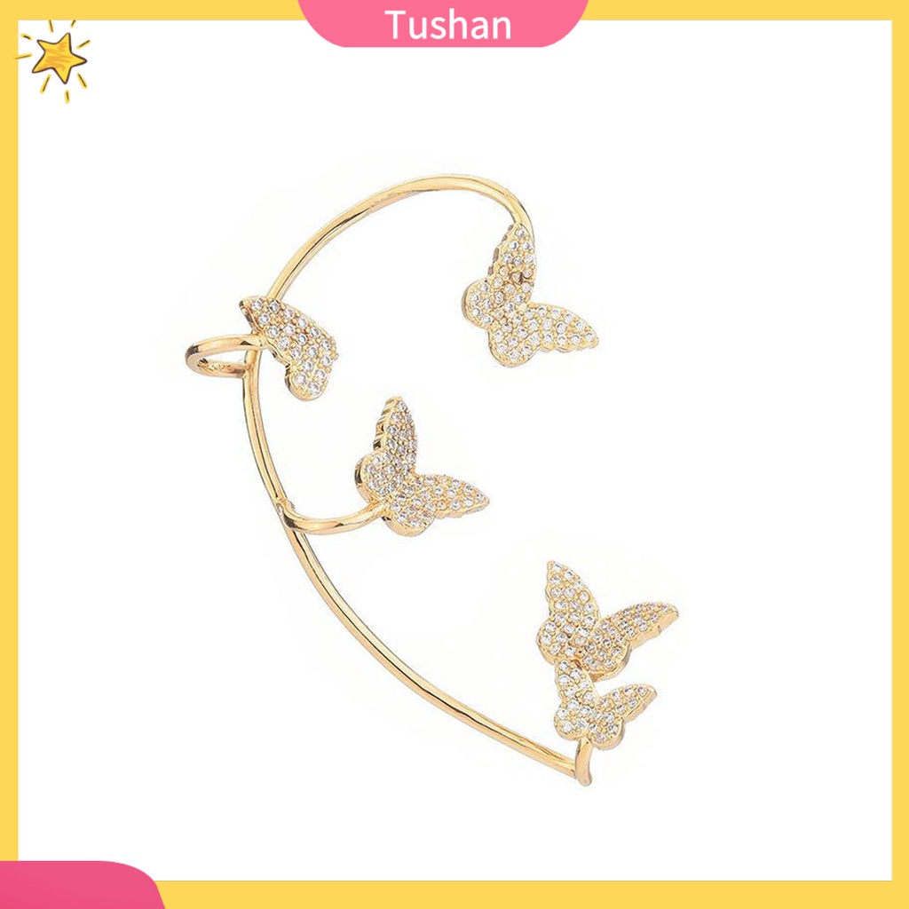 Khuyên kẹp tai nhẹ tinh tế cho đám cưới