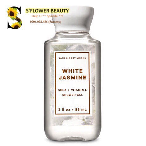 White Jasmine | Sản Phẩm Tắm Dưỡng Xịt Thơm Toàn Thân Lưu Hương Mịn Da Bath &amp; Body Works Body Care