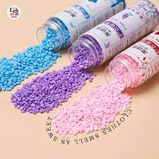 Viên xả thơm quần áo nội địa hạt xả thơm làm mềm vải lọ 110gram