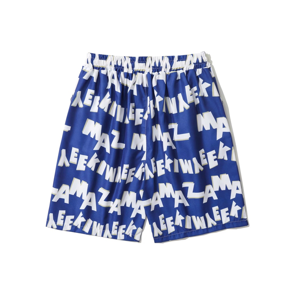 Quần Short Dáng Suông In Chữ Phong Cách Hip hop Thời Trang Mùa Hè Mới Cho Nam