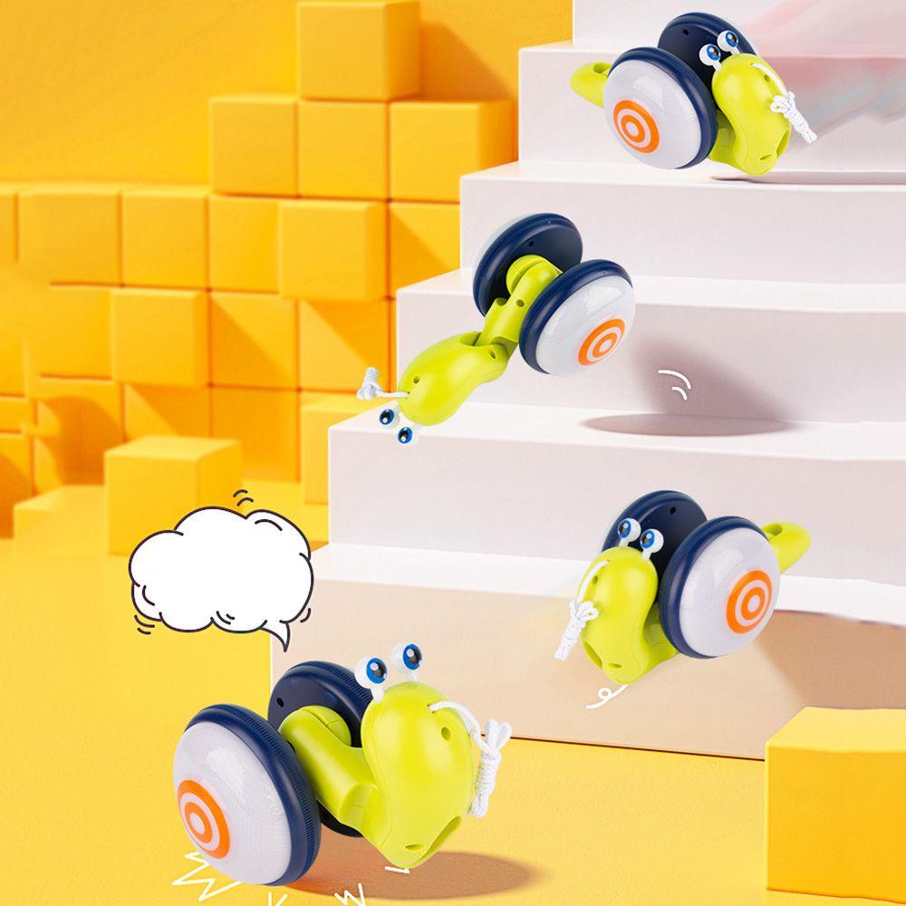 Đồ Chơi Xe Hơi Ốc Sên Hoạt Hình Có Đèn Và Nhạc Cho Bé