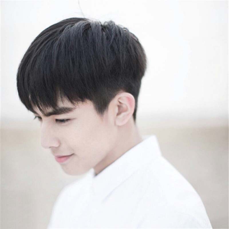 Tóc Giả Ngắn Phong Cách Âu Mỹ Thời Trang Cho Nam