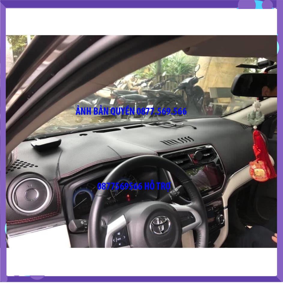 THAM TAPLO DA VÂN GỖ TOYOTA RUSH THẢM TRẢI LÓT TAPLO CAO CẤP 3 LỚP CHỐNG TRƯỢT CHỊU NHIỆT XE HƠI BAO HÀI LÒNG