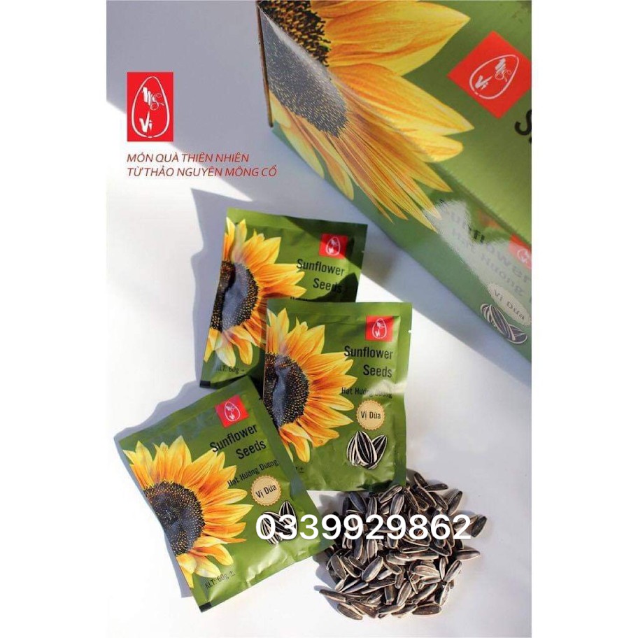 Hướng Dương Mỹ Vị - Vị Dừa 60gr Hàng Nhập Khẩu