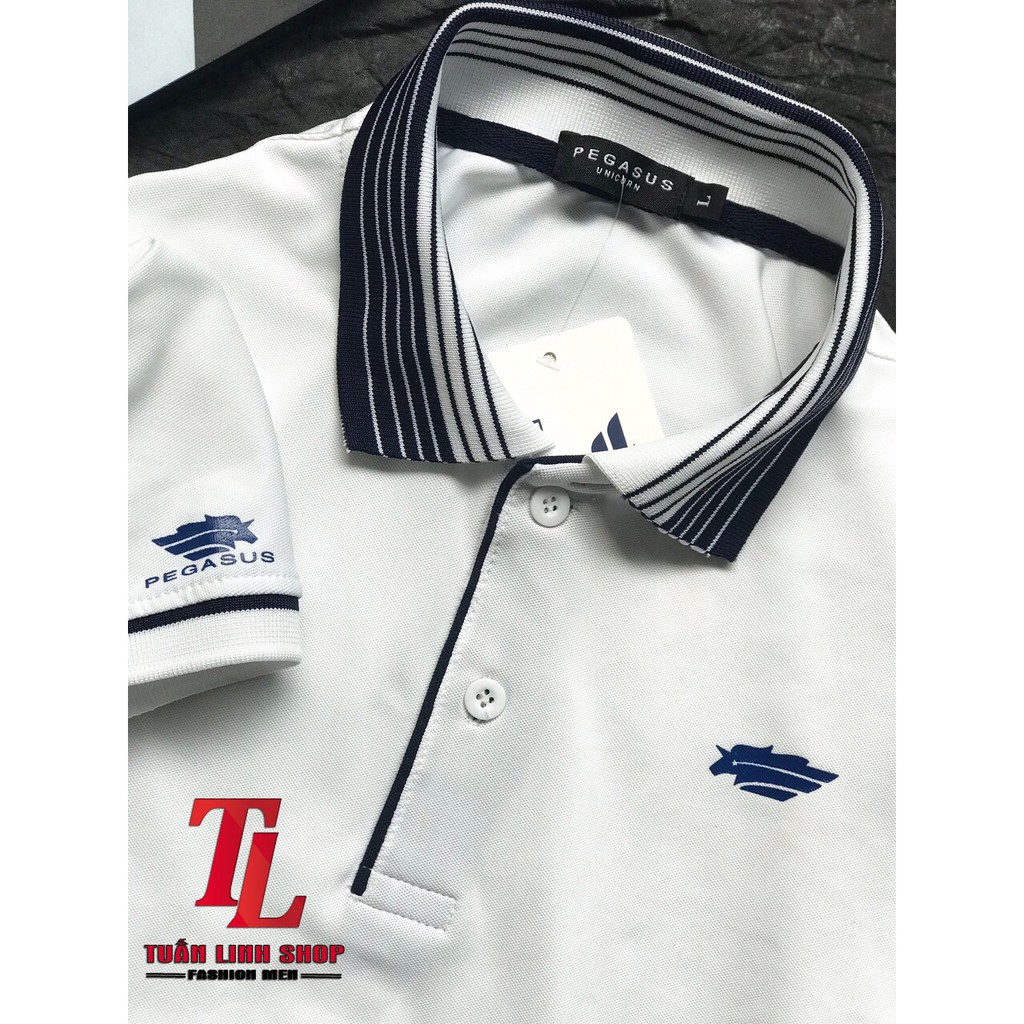 ÁO THUN NAM CAO CẤP CỔ BẺ PEGASUS | BigBuy360 - bigbuy360.vn