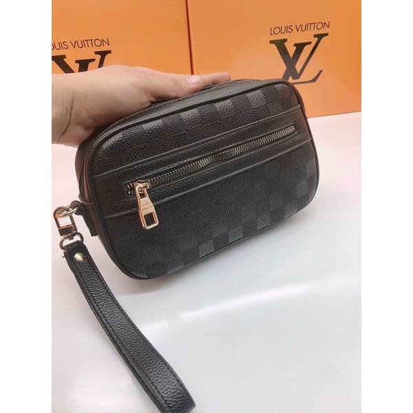 [Mã VNCT giảm 10k đơn 2] Ví cầm tay Clutch nam LV Khoá Số Da Đẹp Cao Cấp - VN1978