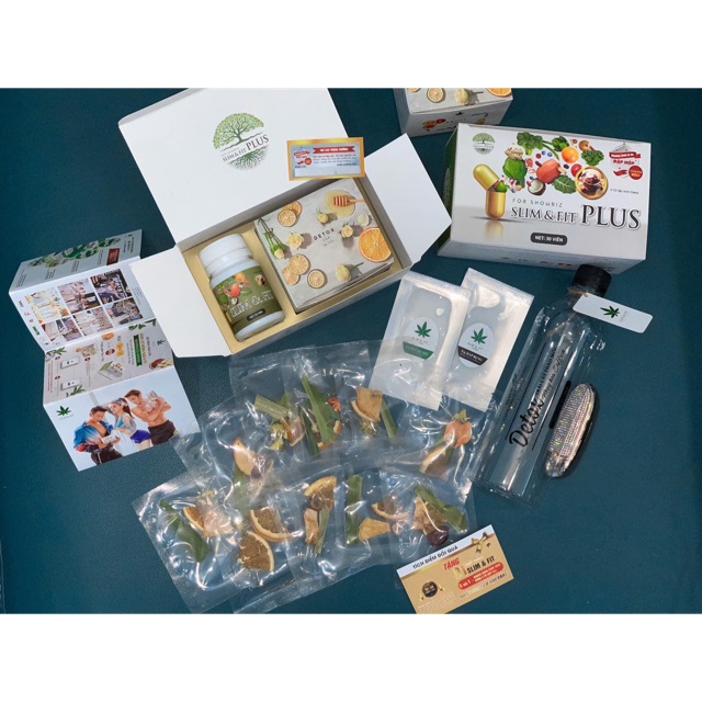 [RẺ NHẤT SHOPEE] GIẢM CÂN SLIM& FIT PLUS 2020