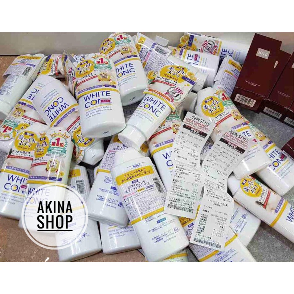 Sữa tắm trắng White ConC Nhật Bản