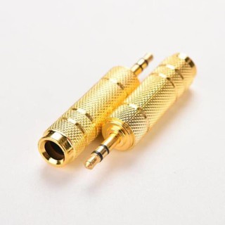 Giắc chuyển đổi từ giắc cắm 3.5mm sang lỗ cắm 6.35mm