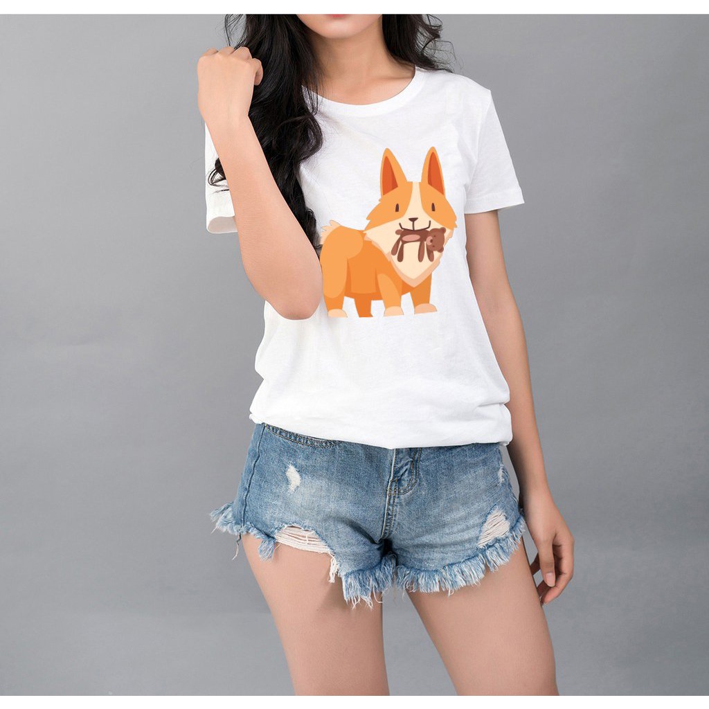 áo thun nữ bé gái mẹ và bé áo phông tay ngắn cổ tròn chất cotton co giản unicon