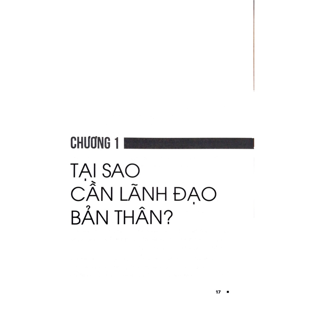 Sách Lãnh Đạo Bản Thân - Self Leadership