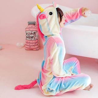 Bộ đồ thú kì lân unicorn mix màu, bộ đồ cosplay kì lân