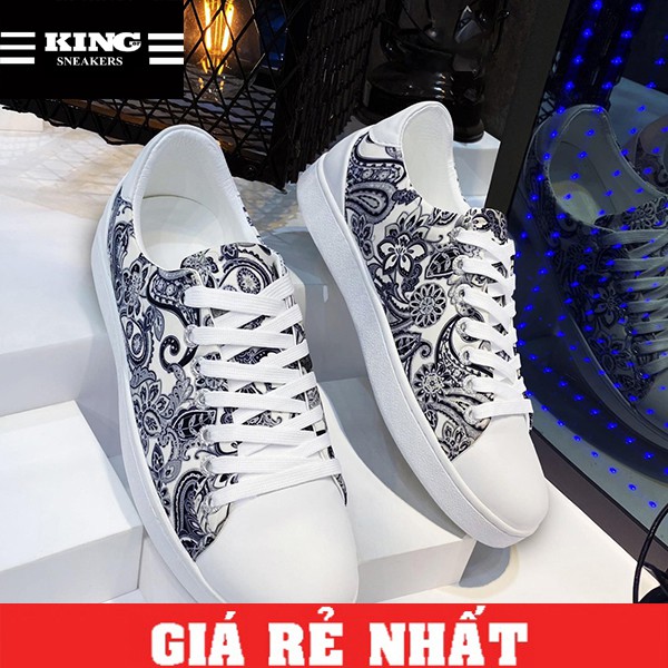 Giày sneaker nam trắng giá rẻ mã OTO03