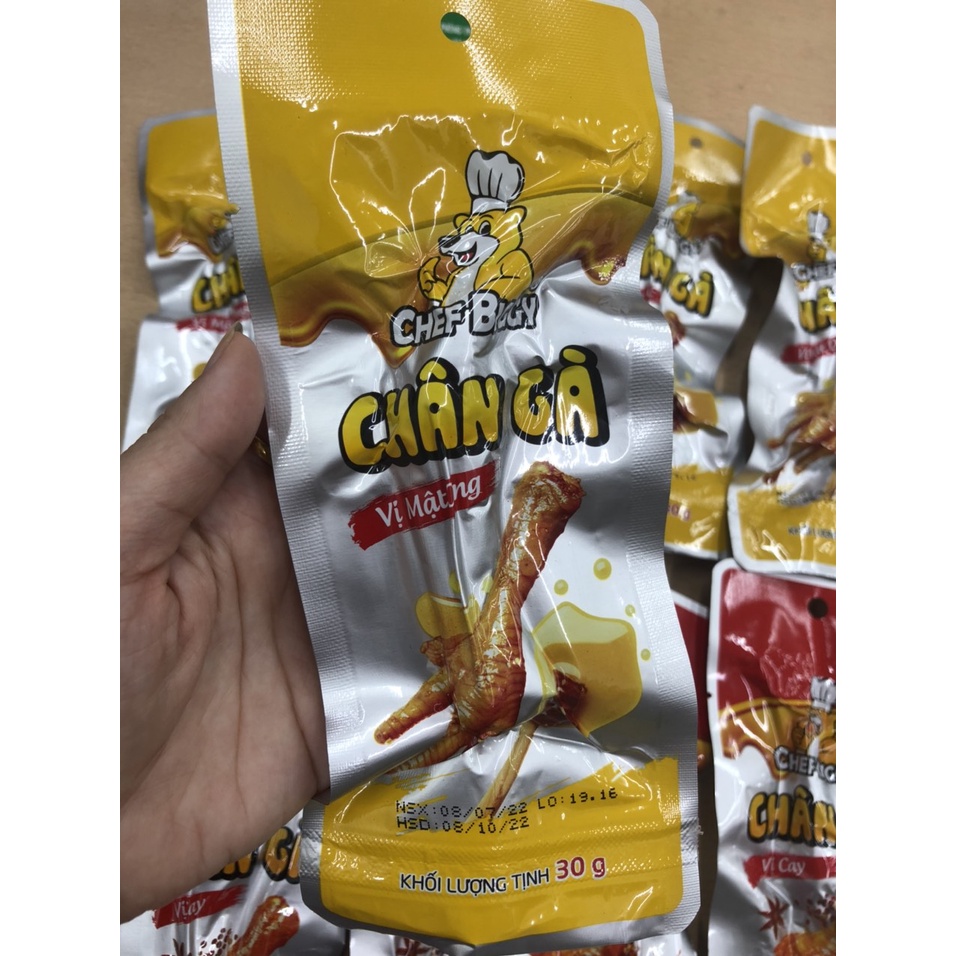 Chân gà Chef Biggy Việt Nam vị cay, vị mật ong