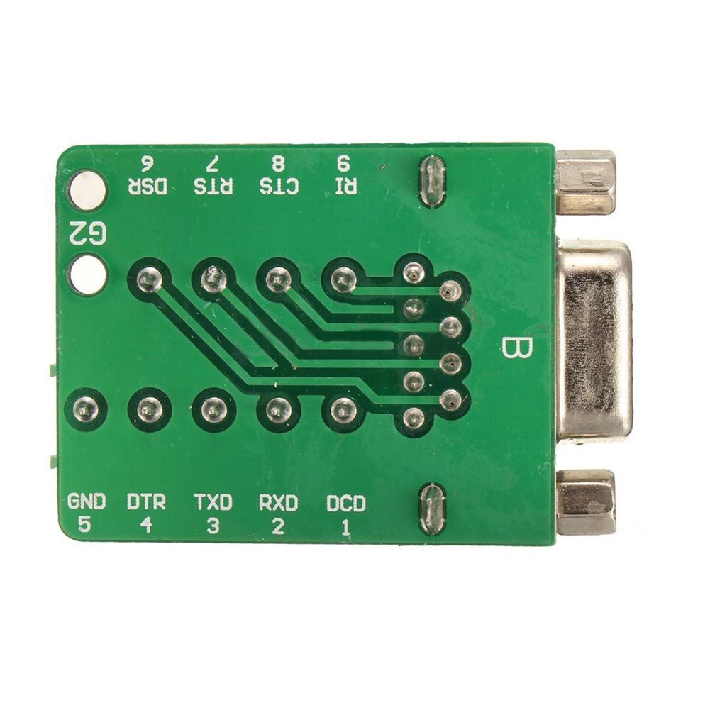 Bảng mạch điện tử DB9 9-pin đầu cắm RS-232