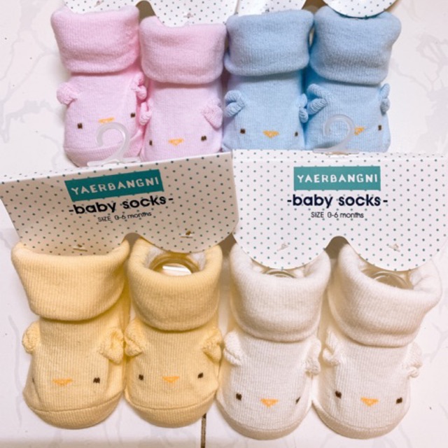 Vớ/ tất sơ sinh siêu mịn Baby sock (0-6m)