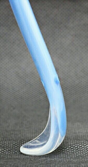 Thìa silicon ăn dặm an toàn cho bé  cán dài