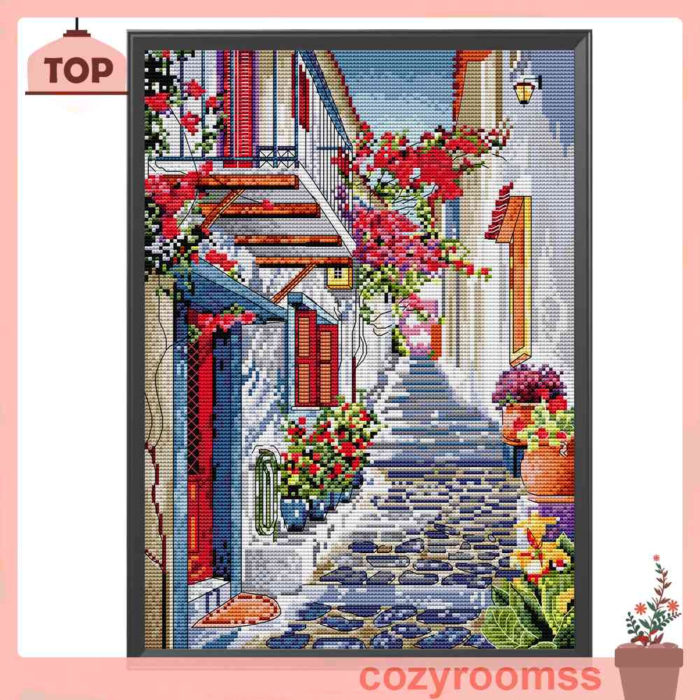Toàn Bộ Tranh Thêu Chữ Thập Họa Tiết Hoa 14CT