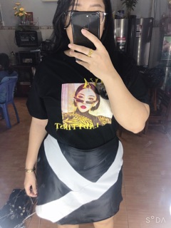 Set Áo Thun Cô Gái + CV Da Bigsize (Có Ảnh Thật)