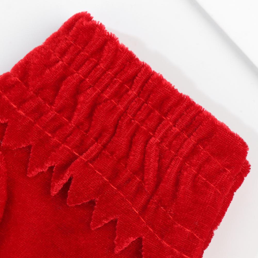 Găng Tay Nhung Hở Ngón Màu Sắc Đơn Giản Cho Nữ