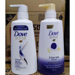 Combo Dầu Gội + Xả Dove Thái Lan chính hãng thơm mượt