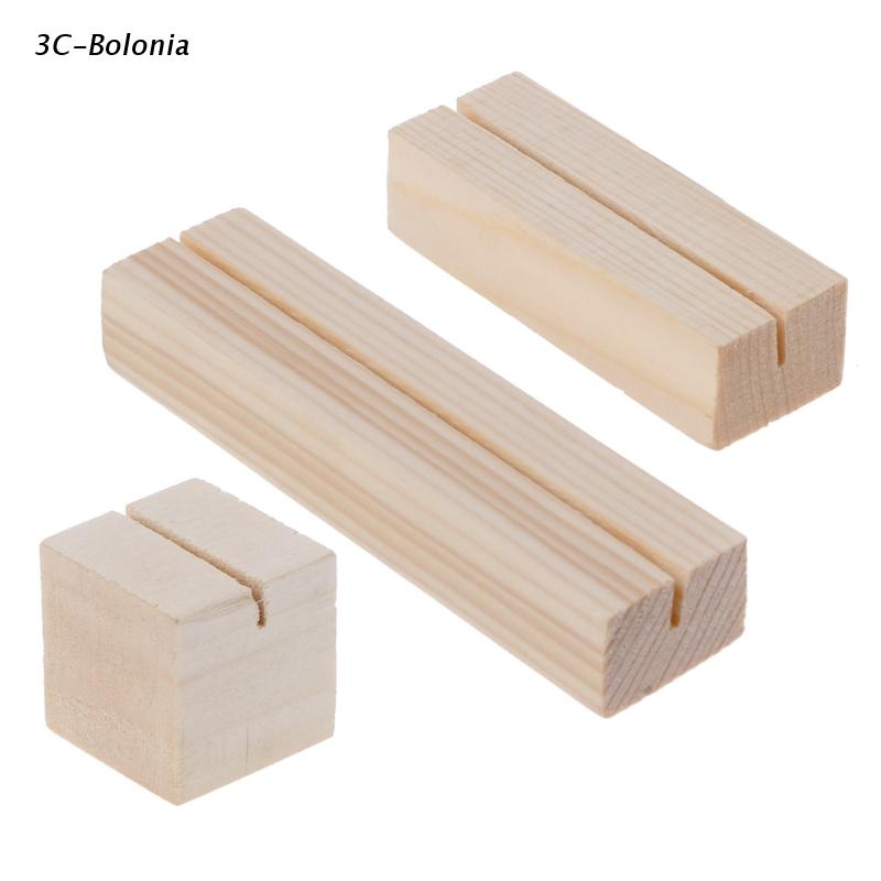 Giá Đỡ Bằng Gỗ Tự Nhiên Dùng Kẹp Ảnh/ Giấy Ghi Chú Để Bàn Tiện Dụng