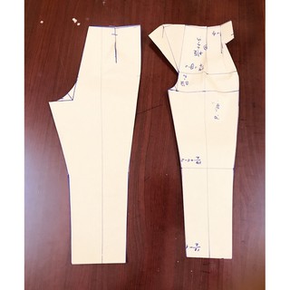 RG03:Rập Giấy Quần Baggy Nữ