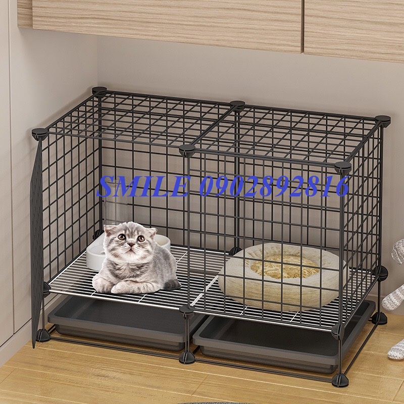 [TẶNG MÓC CHUỒNG] COMBO CHUỒNG, LỒNG LƯỚI THÉP DÀNH CHO CHÓ MÈO THÚ CƯNG ĐA NĂNG