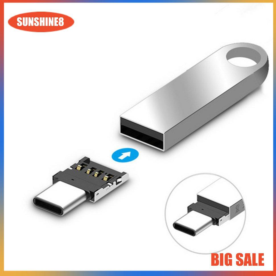 Đầu Chuyển Đổi Usb Sang Type C Otg 2.0 Đa Năng Cho Laptop 0504