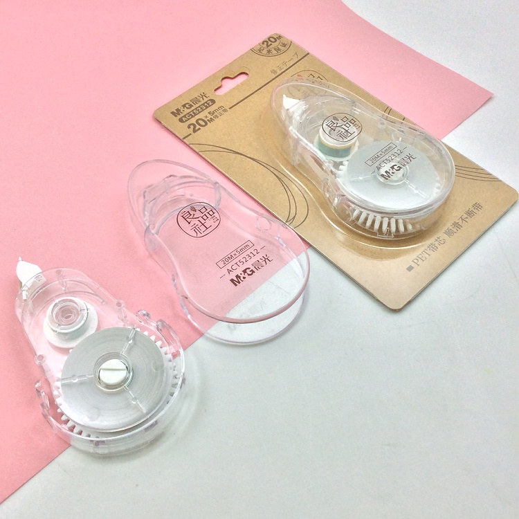 Bút Xóa Kéo Đơn Giản Trong Suốt Cỡ Lớn 20m * 5mm