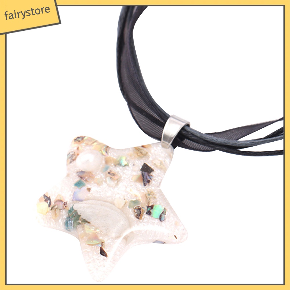 Dây chuyền kim loại mặt ngôi sao năm cánh thời trang cho nữ