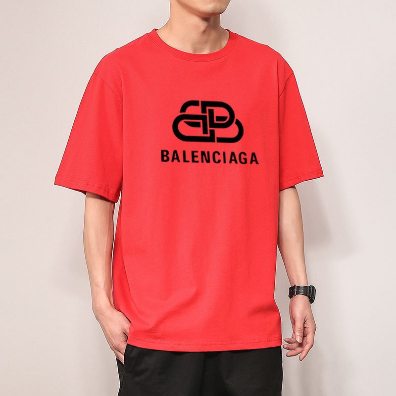 Áo thun Unisex Balenciaga Logo Vector nam nữ tay lỡ oversize form rộng chất cotton thoáng mát: