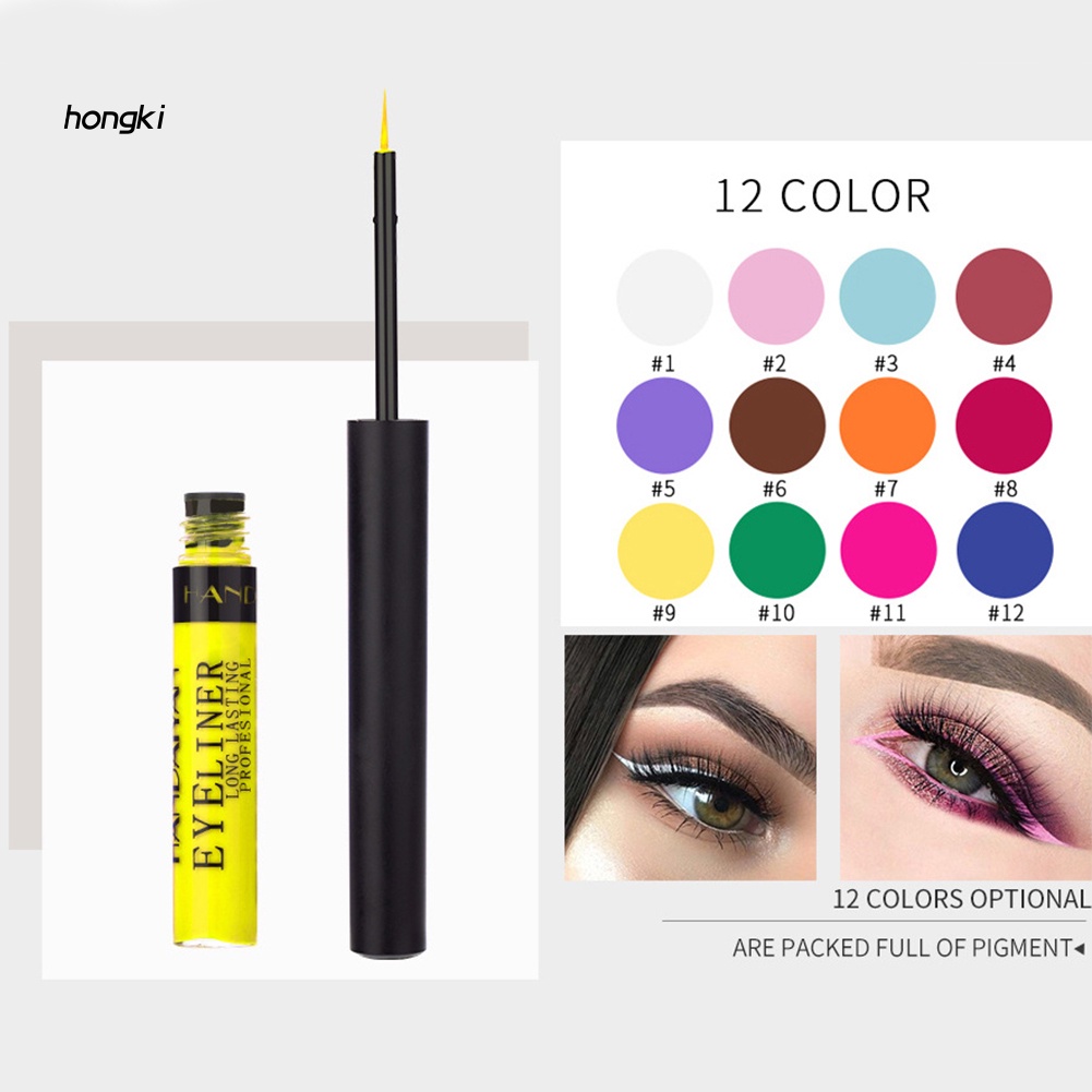 Set 12 bút kẻ mắt nước HANDAIYAn tông lì chống nước lâu trôi
 | BigBuy360 - bigbuy360.vn