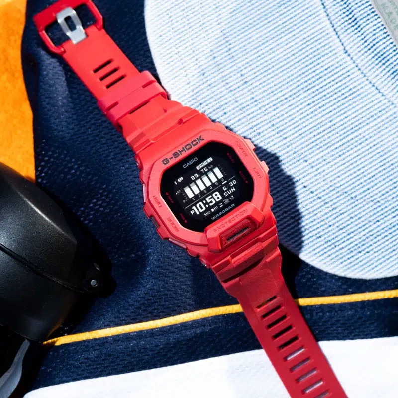 Đồng Hồ Casio Nam Dây Nhựa Chính Hãng GSHOCK GBD-200RD-4