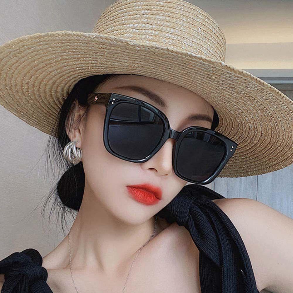 QQMALL Kính Mát Gọng Vuông Chống Tia UV Thời Trang