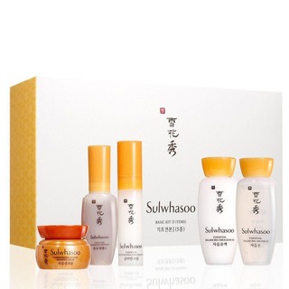 Bộ dưỡng da mini 5 món cơ bản Sulwhasoo Basic Kit 5 items