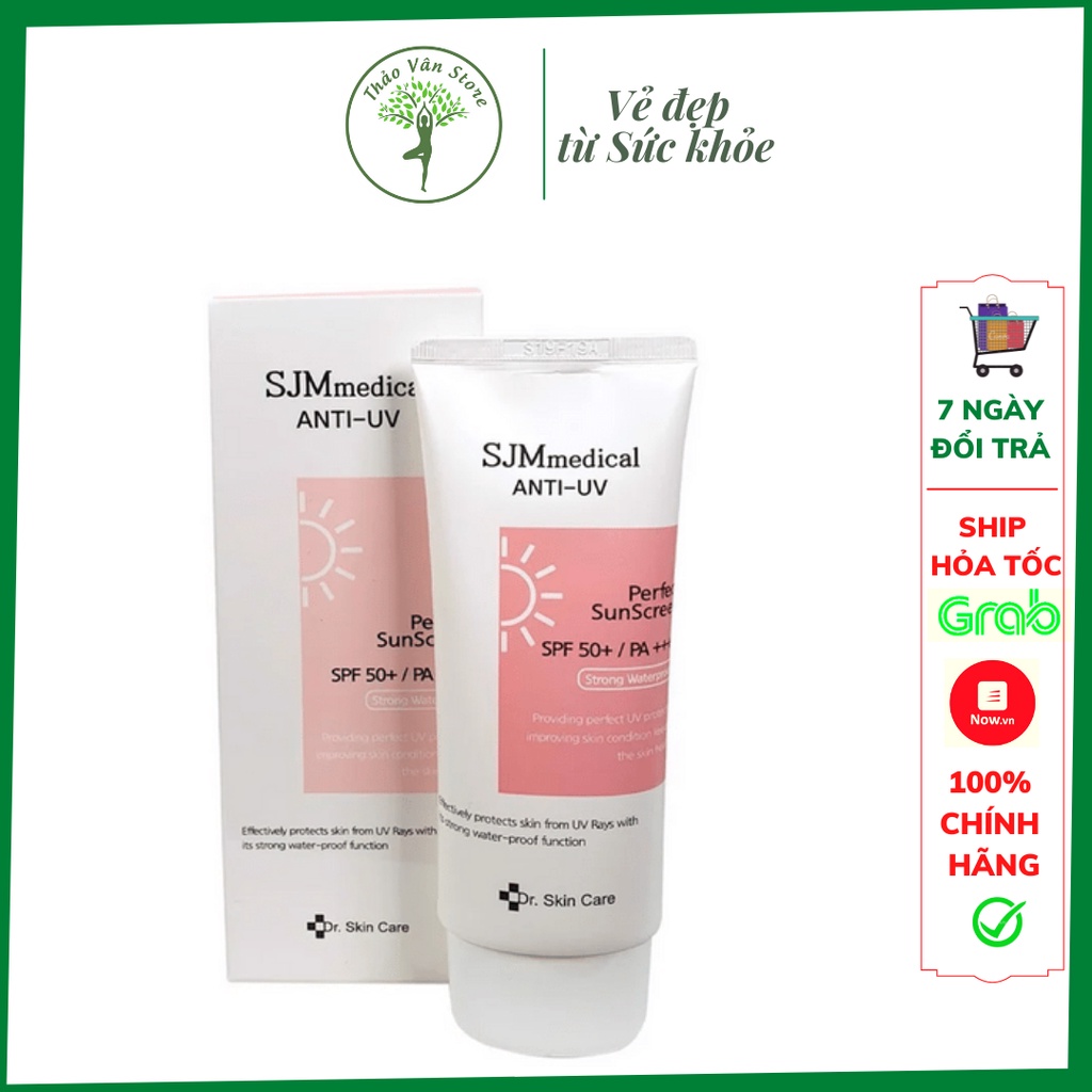 ⭐ Kem chống nắng làm trắng da SJM Medical Anti UV Perfect SunScreen SPF50+/PA++++ Kem chong nang⭐