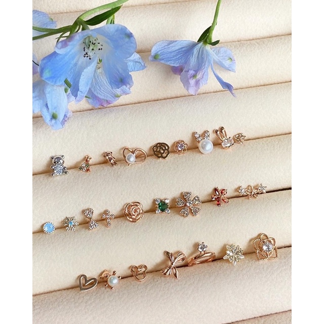 Hoa tai, bông tai hoa hồng