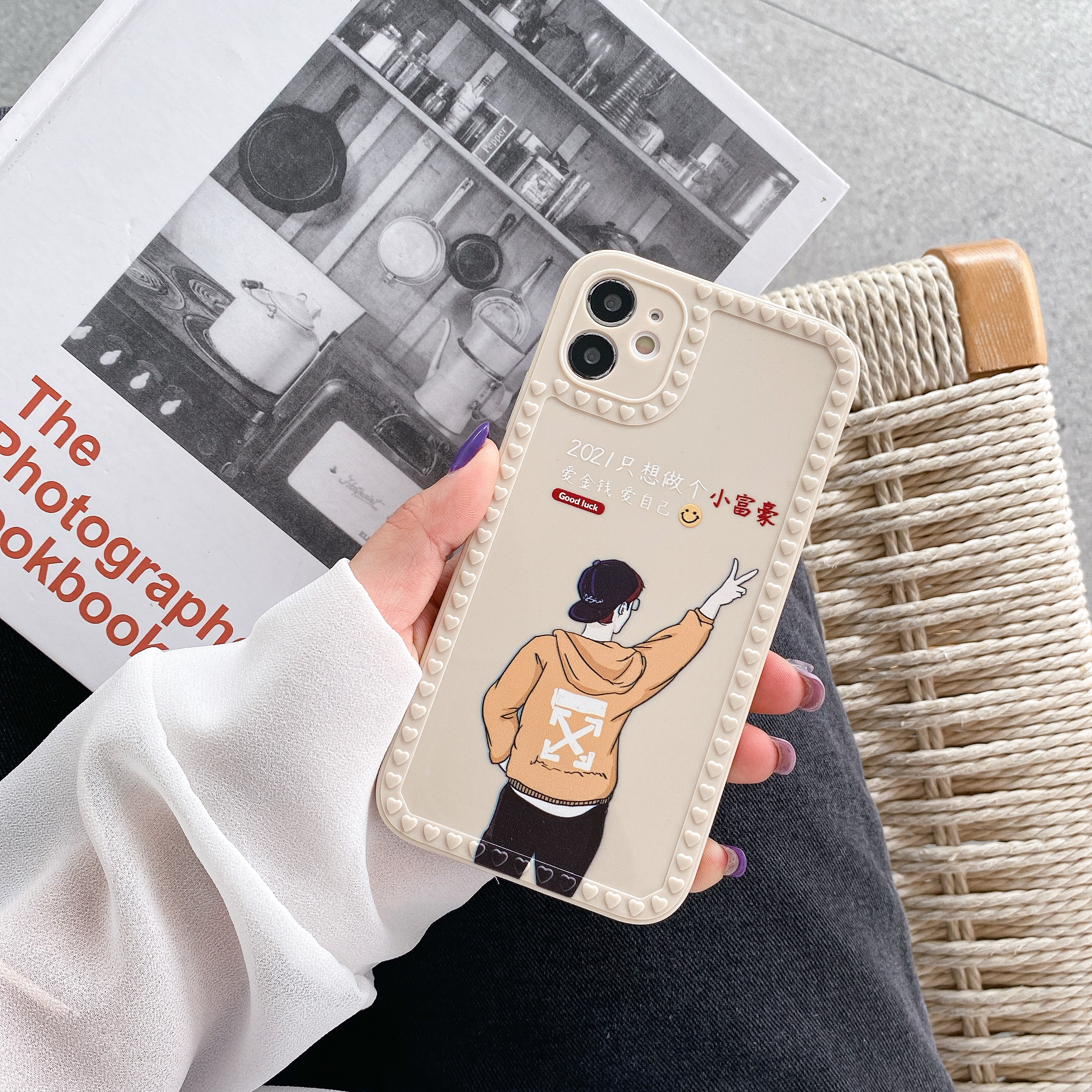 Ốp Điện Thoại Thời Trang Cho iPhone 12 Pro 11 7 Xs Max X Se20 Xr 8 Plus | BigBuy360 - bigbuy360.vn