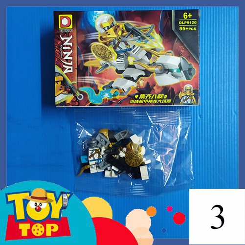 [Một hộp] Non - lego minifigures Ninjago season 13 xếp hình ninja suit đẹp DLP 9120