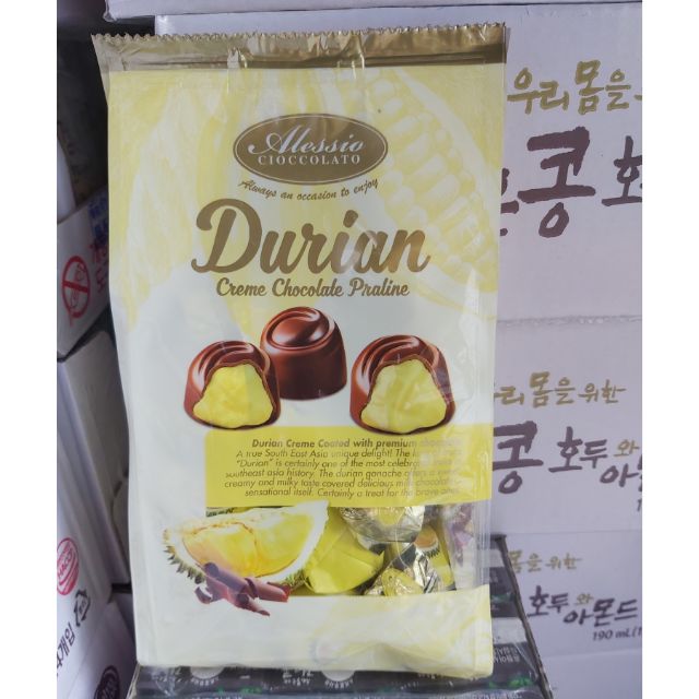 Socola nhân kem sầu riêng 300g