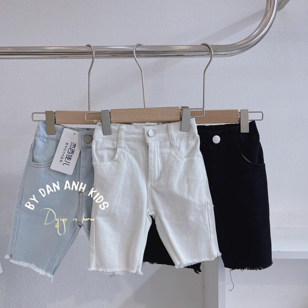 QUẦN SHORT JEAN NGỐ BASIC CHO BÉ TRAI - BÉ GÁI