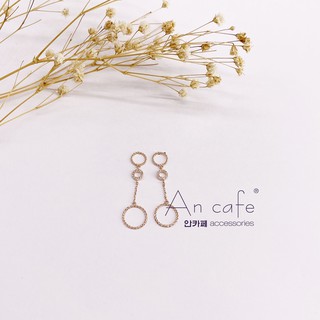 [ancafe.shop] ORAE2 Bông tai Hàn Quốc,hoa tai nữ bạc 925, bông tai đi tiệc, bông tai hàn quốc cá tính, khuyên tai nữ