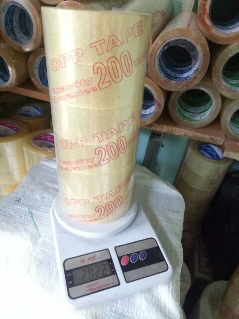 Băng keo 200yar 2ky lỗi 5mm
