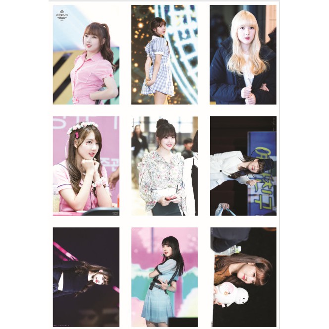 Lomo card 54 ảnh thành viên GRIEND - YERIN