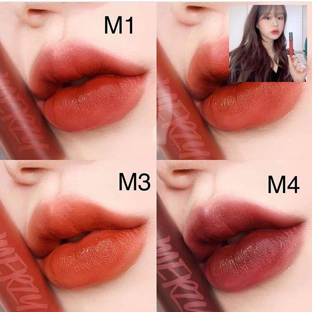 Son Kem Lì Merzy Bite The Beat Mellow Tint M3 Spice Brick | Thế Giới Skin Care