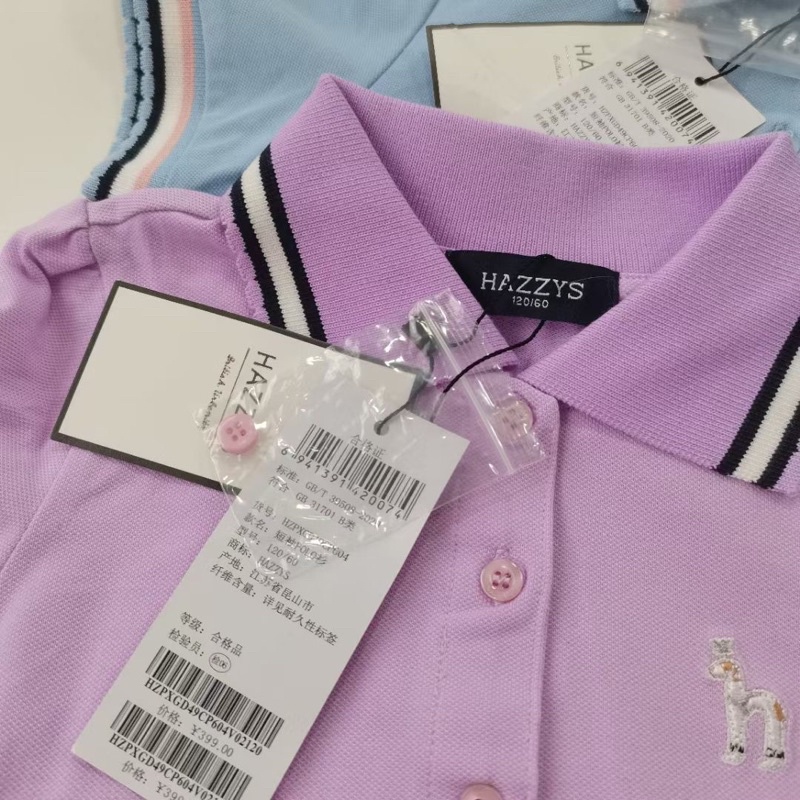Áo thun polo bé gái HZ 4-9 tuổi Áo phông bé gái cao cấp 0622
