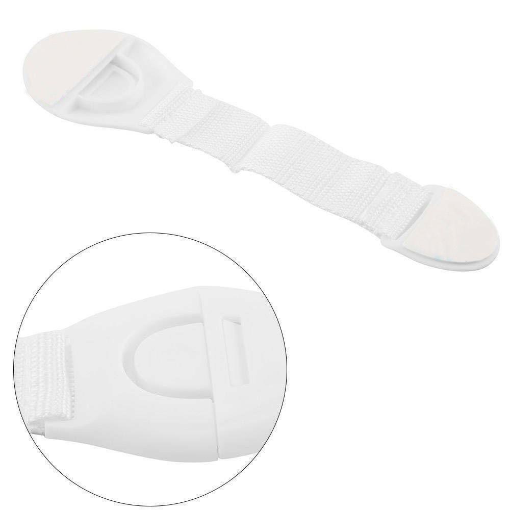Set 1 / 10 Khóa Cửa Tủ Bằng Nhựa Bảo Vệ An Toàn Cho Bé