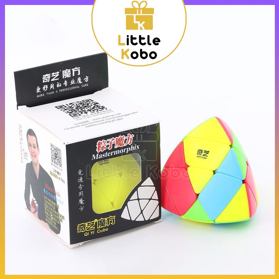 Rubik QiYi Mastermorphix Cube Rubic Biến Thể 3x3 Mastermorphix MoFangGe 3 Tầng Đồ Chơi Trí Tuệ Trẻ Em Phát Triển Tư Duy