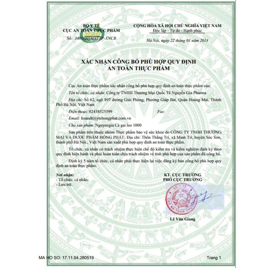 [CHÍNH HÃNG] Viên uống Cà Gai Leo bảo vệ gan , làm mát , giải độc , hạ men gan - HỘP 60 viên nang | Thế Giới Skin Care